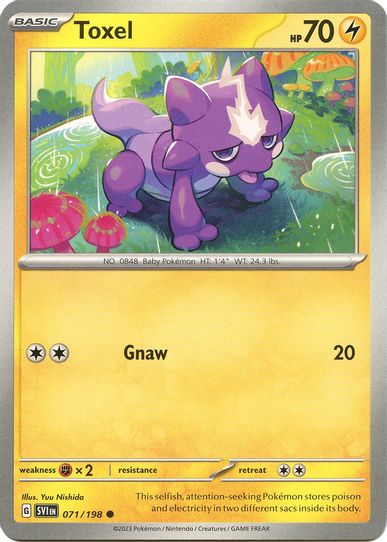 Toxel (071/198) [SV01: Scarlet & Violet Base Set]