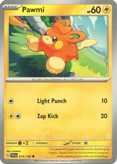 Pawmi (074/198) [SV01: Scarlet & Violet Base Set]