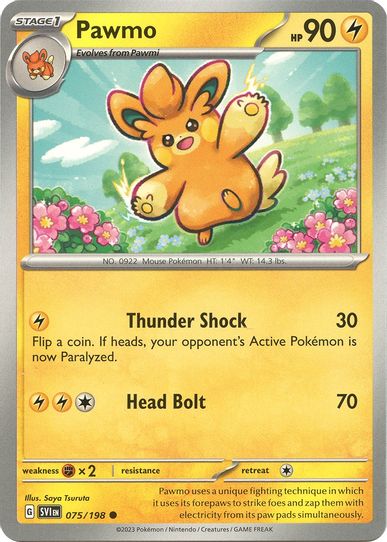 Pawmo (075/198) [SV01: Scarlet & Violet Base Set]