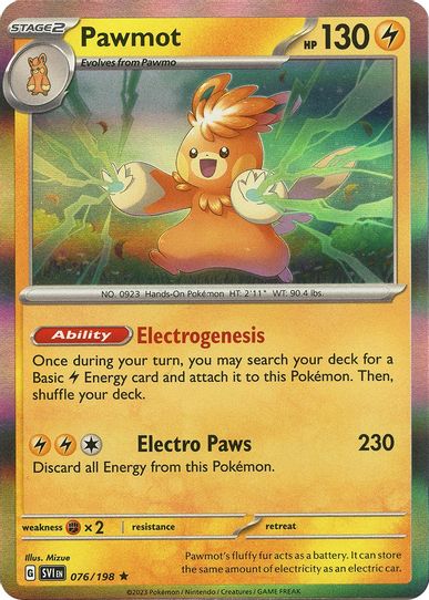 Pawmot (076/198) [SV01: Scarlet & Violet Base Set]