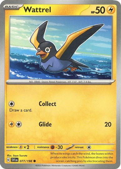 Wattrel (077/198) [SV01: Scarlet & Violet Base Set]