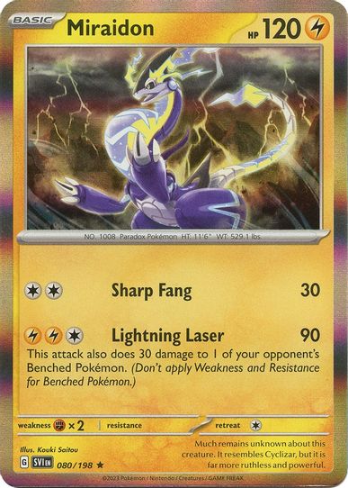 Miraidon (080/198) [SV01: Scarlet & Violet Base Set]