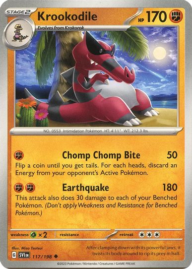 Krookodile (117/198) [SV01: Scarlet & Violet Base Set]