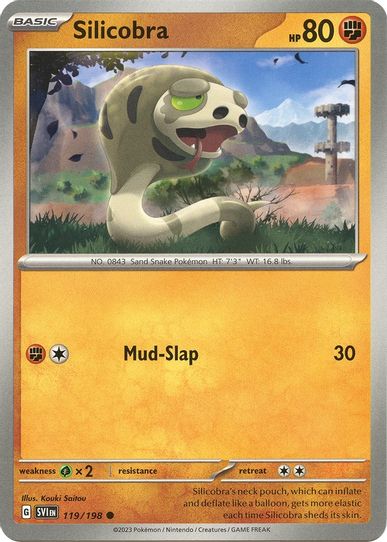Silicobra (119/198) [SV01: Scarlet & Violet Base Set]
