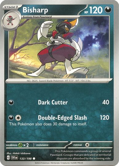 Bisharp (133/198) [SV01: Scarlet & Violet Base Set]