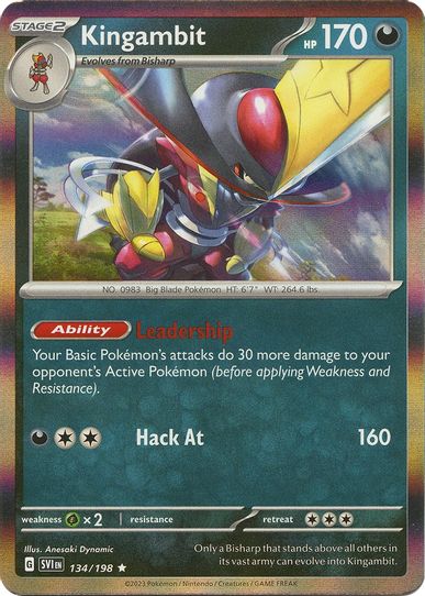 Kingambit (134/198) [SV01: Scarlet & Violet Base Set]