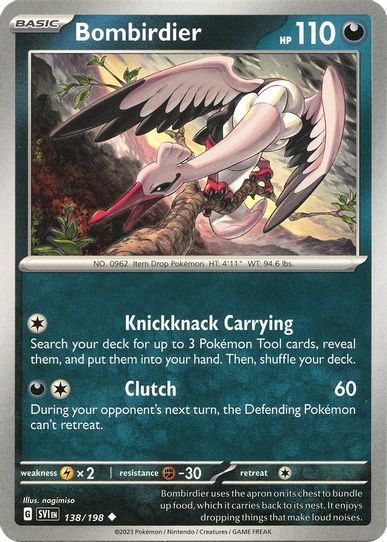 Bombirdier (138/198) [SV01: Scarlet & Violet Base Set]