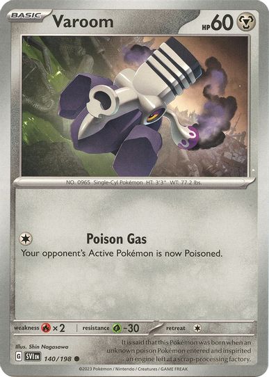 Varoom (140/198) [SV01: Scarlet & Violet Base Set]
