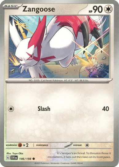 Zangoose (146/198) [SV01: Scarlet & Violet Base Set]
