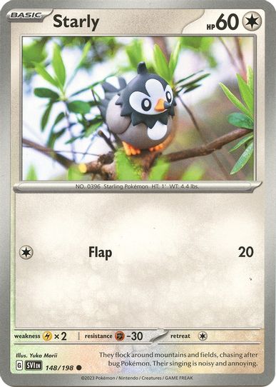 Starly (148/198) [SV01: Scarlet & Violet Base Set]