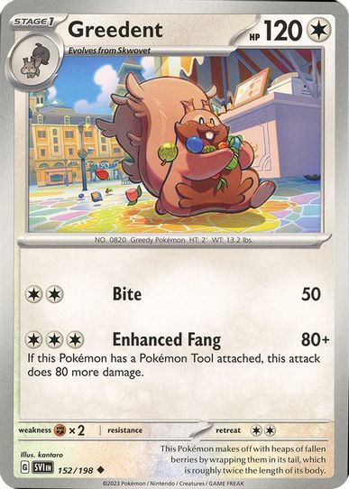 Greedent (152/198) [SV01: Scarlet & Violet Base Set]