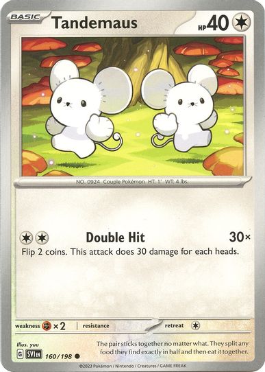 Tandemaus (160/198) [SV01: Scarlet & Violet Base Set]