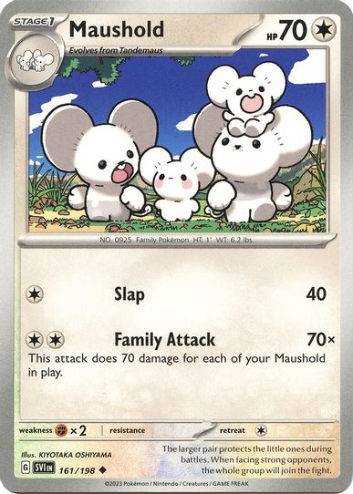 Maushold (161/198) [SV01: Scarlet & Violet Base Set]