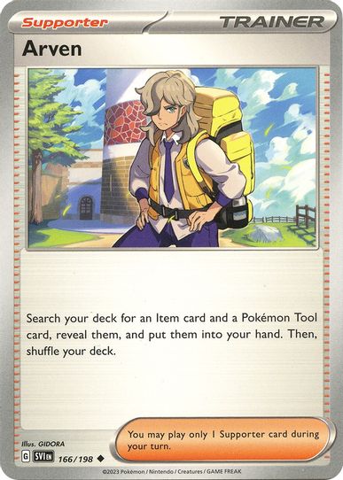 Arven (166/198) [SV01: Scarlet & Violet Base Set]