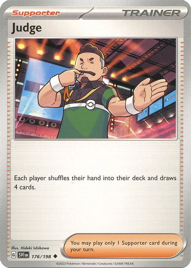 Judge (176/198) [SV01: Scarlet & Violet Base Set]