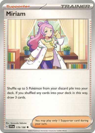 Miriam (179/198) [SV01: Scarlet & Violet Base Set]