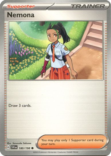 Nemona (180/198) [SV01: Scarlet & Violet Base Set]