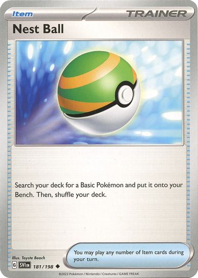 Nest Ball (181/198) [SV01: Scarlet & Violet Base Set]
