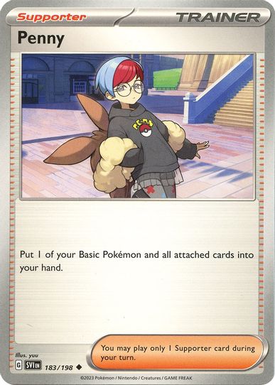Penny (183/198) [SV01: Scarlet & Violet Base Set]