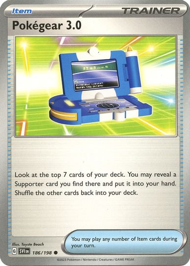 Pokegear . (186/198) [SV01: Scarlet & Violet Base Set]
