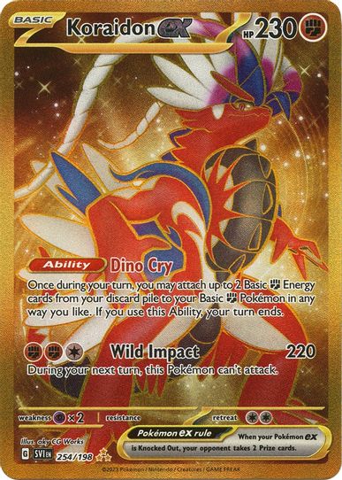Koraidon ex (254/198) [SV01: Scarlet & Violet Base Set]
