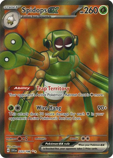 Spidops ex (223/198) [SV01: Scarlet & Violet Base Set]