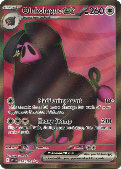 Oinkologne ex (234/198) [SV01: Scarlet & Violet Base Set]