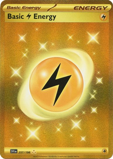 Basic Lightning Energy (257/198) [SV01: Scarlet & Violet Base Set]