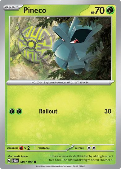 Pineco (004/193) [SV02: Paldea Evolved]