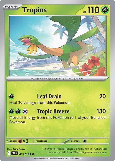 Tropius (007/193) [SV02: Paldea Evolved]