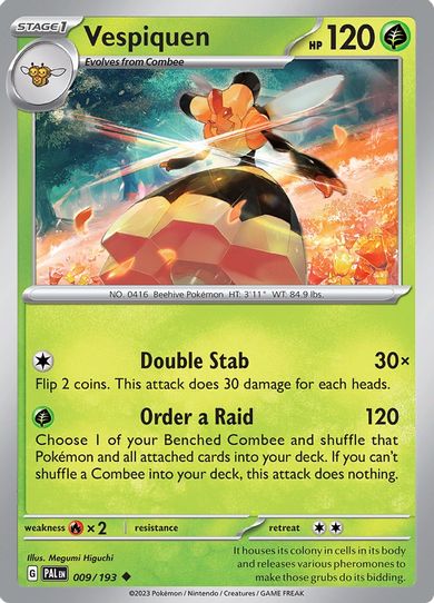 Vespiquen (009/193) [SV02: Paldea Evolved]