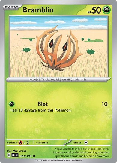 Bramblin (023/193) [SV02: Paldea Evolved]
