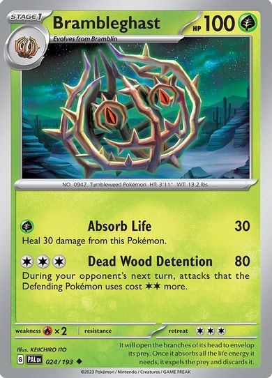 Brambleghast (024/193) [SV02: Paldea Evolved]