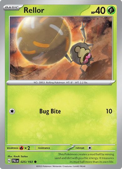 Rellor (025/193) [SV02: Paldea Evolved]