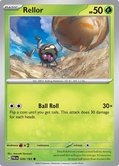 Rellor (026/193) [SV02: Paldea Evolved]