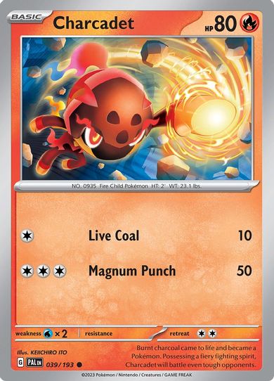 Charcadet (039/193) [SV02: Paldea Evolved]