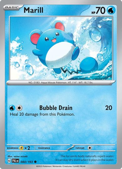 Marill (044/193) [SV02: Paldea Evolved]