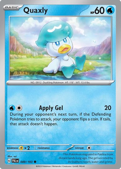 Quaxly (049/193) [SV02: Paldea Evolved]