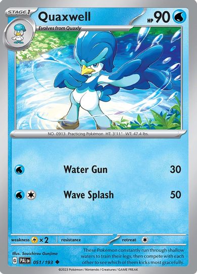 Quaxwell (051/193) [SV02: Paldea Evolved]