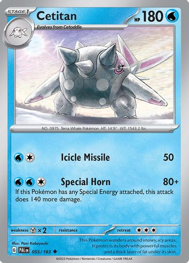 Cetitan (055/193) [SV02: Paldea Evolved]