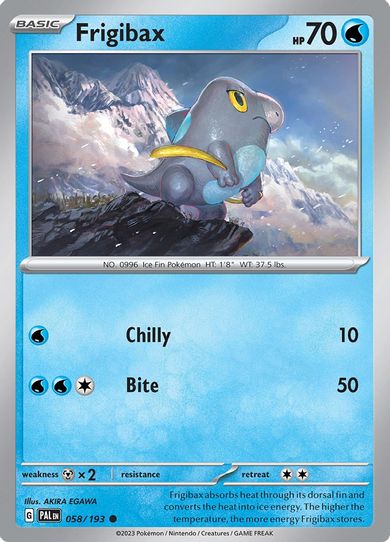 Frigibax (058/193) [SV02: Paldea Evolved]