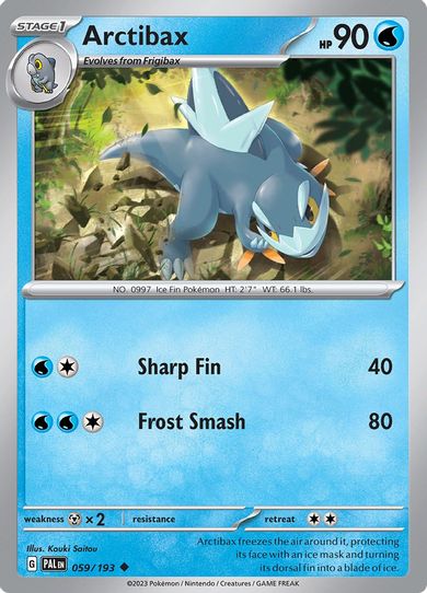Arctibax (059/193) [SV02: Paldea Evolved]