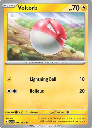 Voltorb (066/193) [SV02: Paldea Evolved]