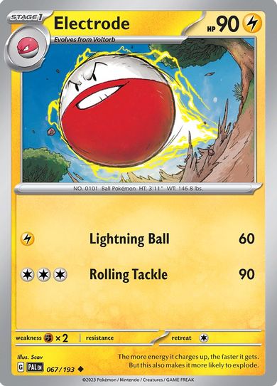 Electrode (067/193) [SV02: Paldea Evolved]