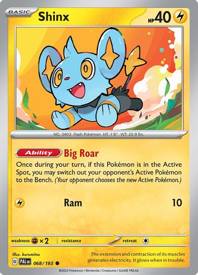 Shinx (068/193) [SV02: Paldea Evolved]