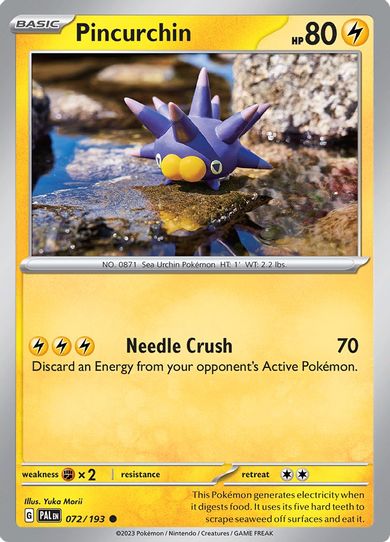 Pincurchin (072/193) [SV02: Paldea Evolved]