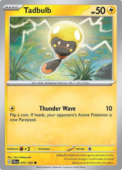 Tadbulb (077/193) [SV02: Paldea Evolved]