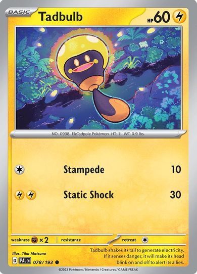 Tadbulb (078/193) [SV02: Paldea Evolved]