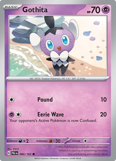Gothita (090/193) [SV02: Paldea Evolved]