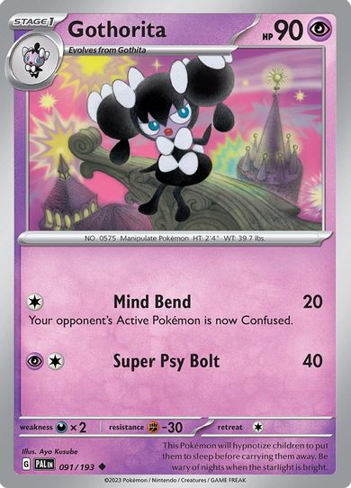 Gothorita (091/193) [SV02: Paldea Evolved]